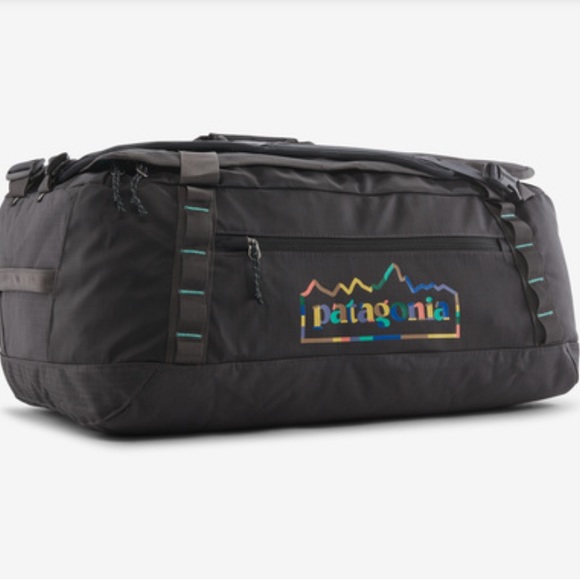 NWT Patagonia Black Hole Duffle 55L Unity Ink Black Matte Fitz - Picture 1 of 3
